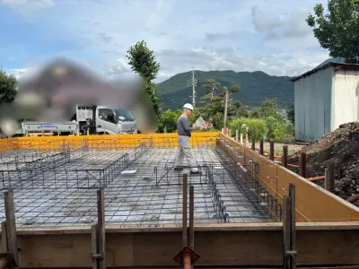 ノリアホームの新築注文住宅の鉄筋検査