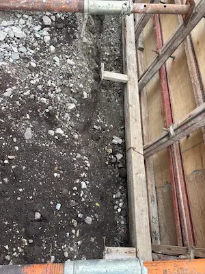 ノリアホームの新築注文住宅の基礎の写真