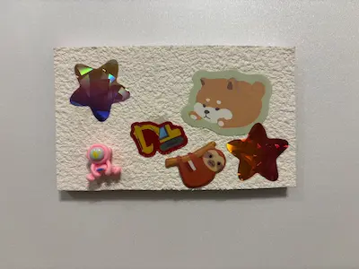 ノリアホームのイベントで使う試作品 木のマグネット
